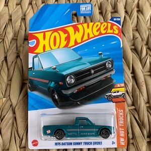 1975 Datsun Sunny Truck B120 Hot Wheels 1970s 70s Pickup Hotwheels New 2025